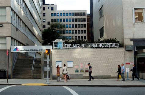 mount sinai hospital in manhattan address